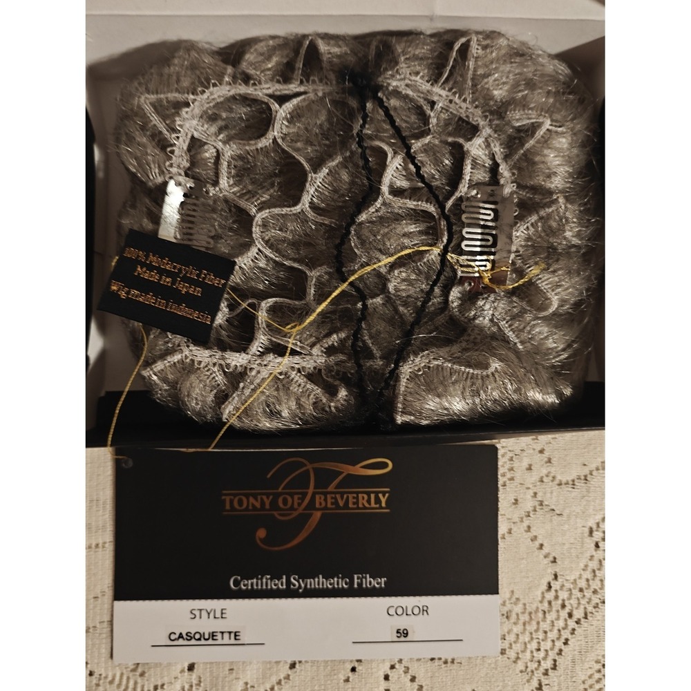 Tony Of Beverly Cascade Color Number 59 Synthetic Hairpiece New Inbox - Picture 5 of 8